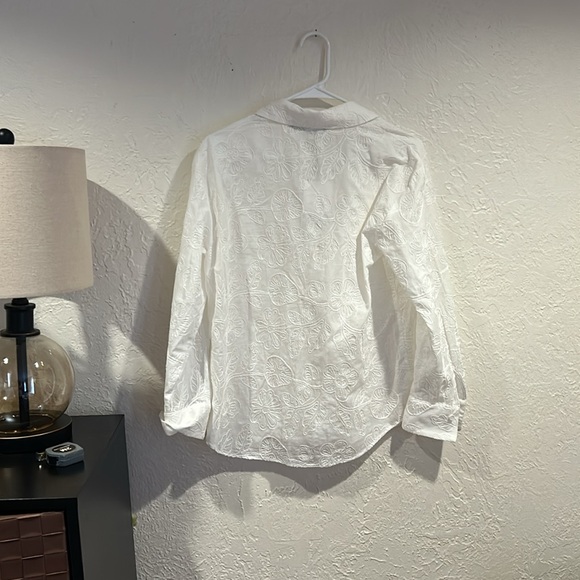 Zara textured white top - Picture 5 of 5